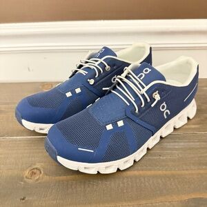 On Cloud Cloud 5 Denim & White Women’s Sneakers Size 10W